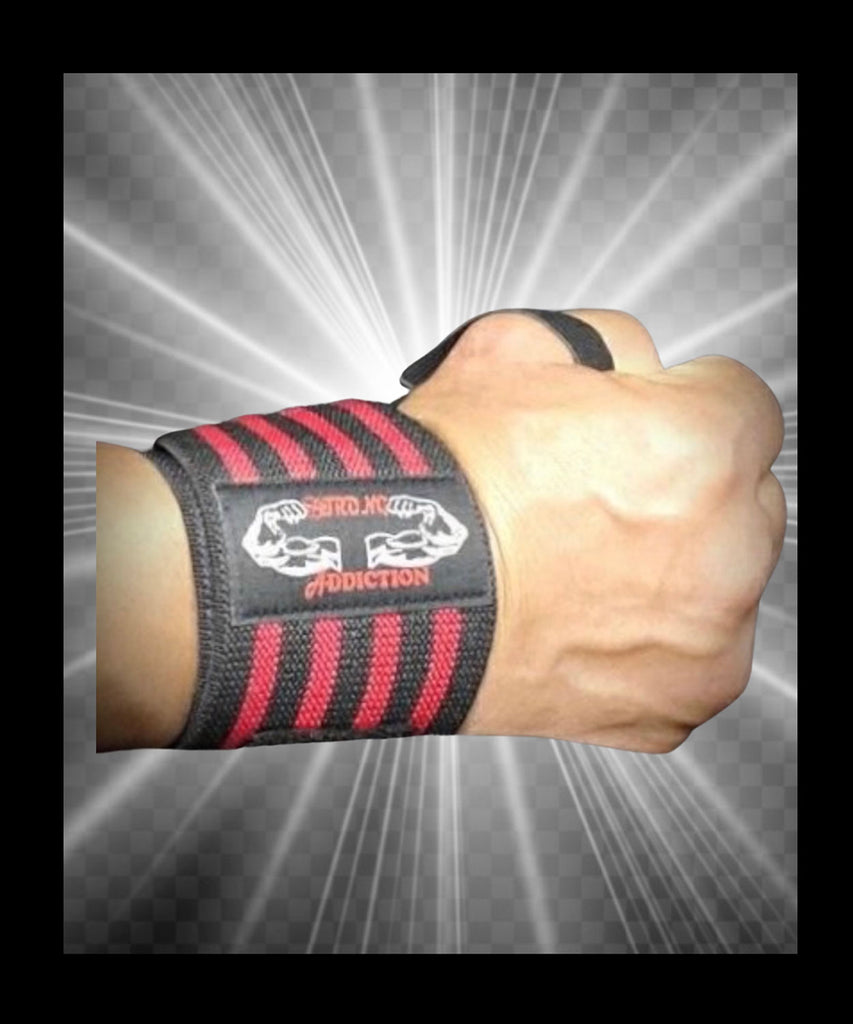 Wrist Wraps - Black & Red