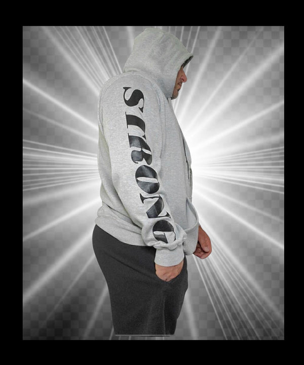 Men's Heather Grey Pullover Hoodie