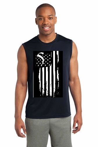 Muscle T-Shirt American Flag